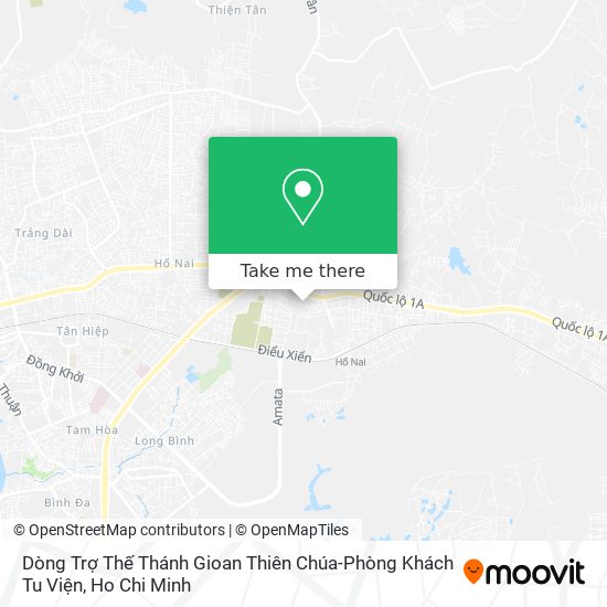 Dòng Trợ Thế Thánh Gioan Thiên Chúa-Phòng Khách Tu Viện map