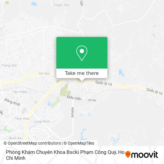 Phòng Khám Chuyên Khoa Bscki Phạm Công Quý map