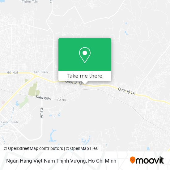 Ngân Hàng Việt Nam Thịnh Vượng map