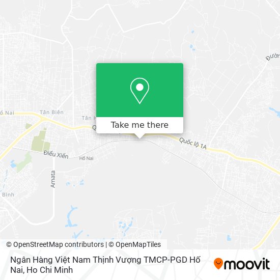 Ngân Hàng Việt Nam Thịnh Vượng TMCP-PGD Hố Nai map