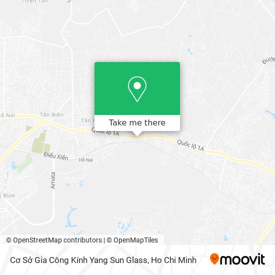 Cơ Sở Gia Công Kính Yang Sun Glass map