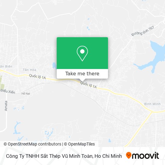 Công Ty TNHH Sắt Thép Vũ Minh Toàn map