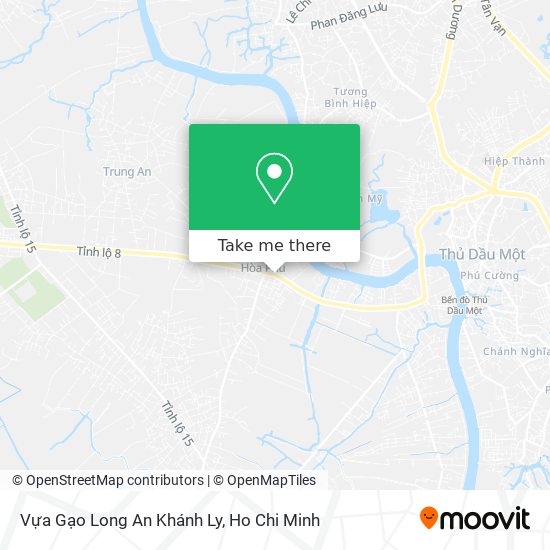 Vựa Gạo Long An Khánh Ly map
