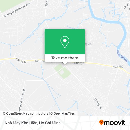 Nhà May Kim Hiền map