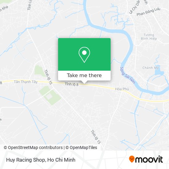 Huy Racing Shop map