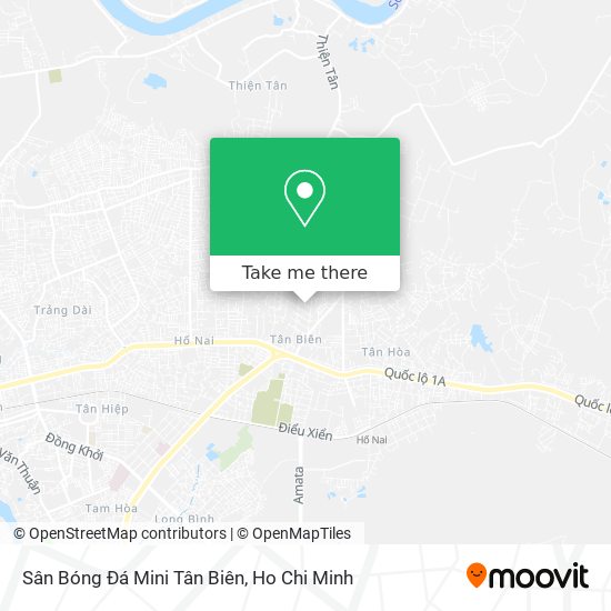 Sân Bóng Đá Mini Tân Biên map