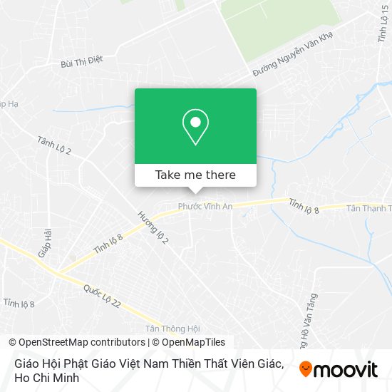 Giáo Hội Phật Giáo Việt Nam Thiền Thất Viên Giác map