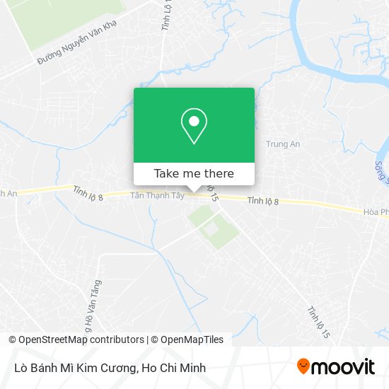 Lò Bánh Mì Kim Cương map