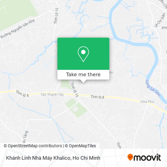 Khánh Linh Nhà Máy Khalico map