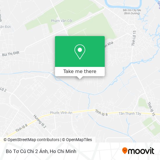 Bò Tơ Củ Chi 2 Ánh map