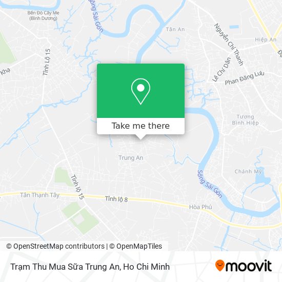 Trạm Thu Mua Sữa Trung An map
