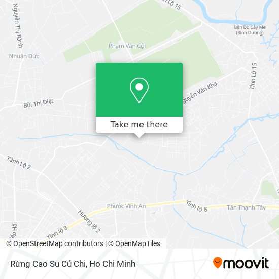 Rừng Cao Su Củ Chi map