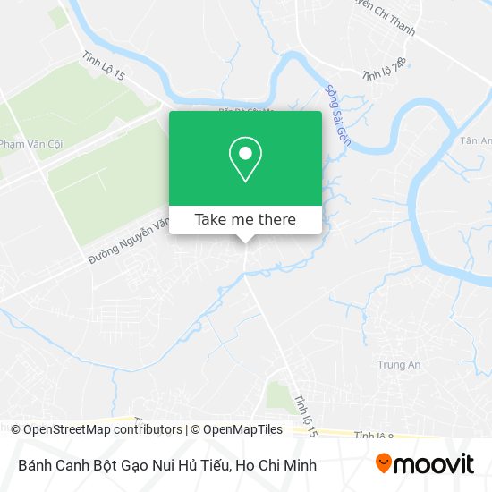 Bánh Canh Bột Gạo Nui Hủ Tiếu map