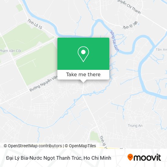 Đại Lý Bia-Nước Ngọt Thanh Trúc map