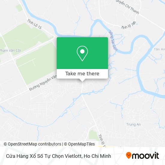 Cửa Hàng Xổ Số Tự Chọn Vietlott map