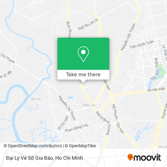 Đại Lý Vé Số Gia Bảo map
