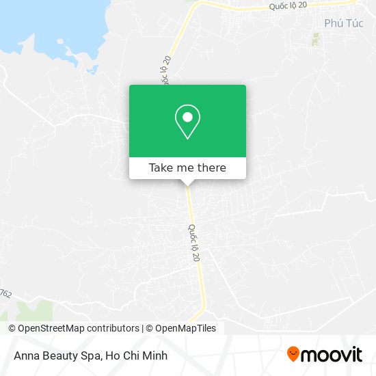 Anna Beauty Spa map