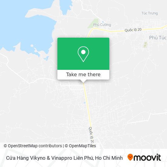 Cửa Hàng Vikyno & Vinappro Liên Phú map