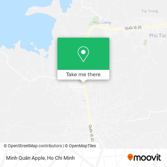 Minh Quân Apple map