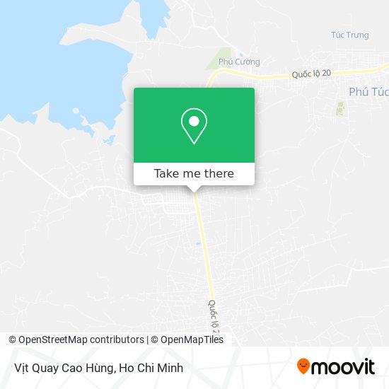 Vịt Quay Cao Hùng map