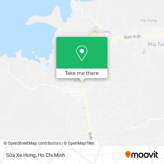 Sửa Xe Hưng map