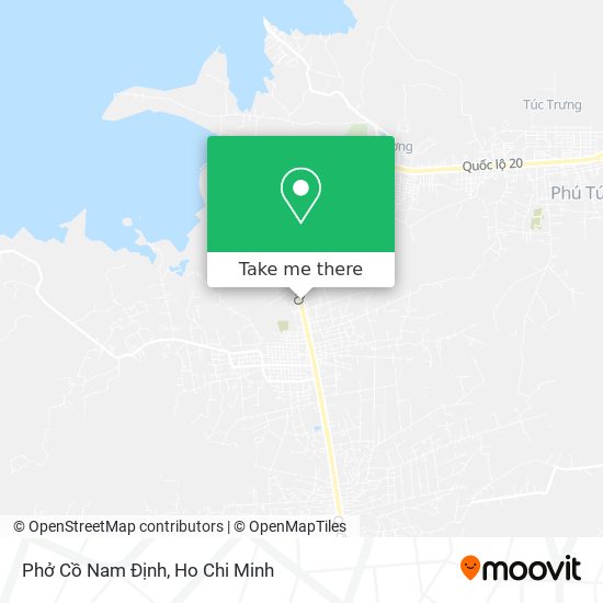 Phở Cồ Nam Định map