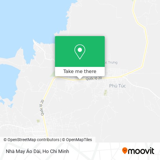 Nhà May Áo Dài map