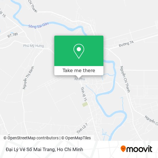 Đại Lý Vé Số Mai Trang map