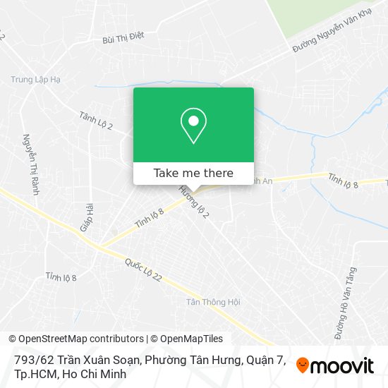 793 / 62 Trần Xuân Soạn, Phường Tân Hưng, Quận 7, Tp.HCM map