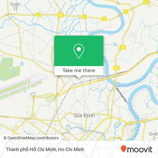 Thành phố Hồ Chí Minh map