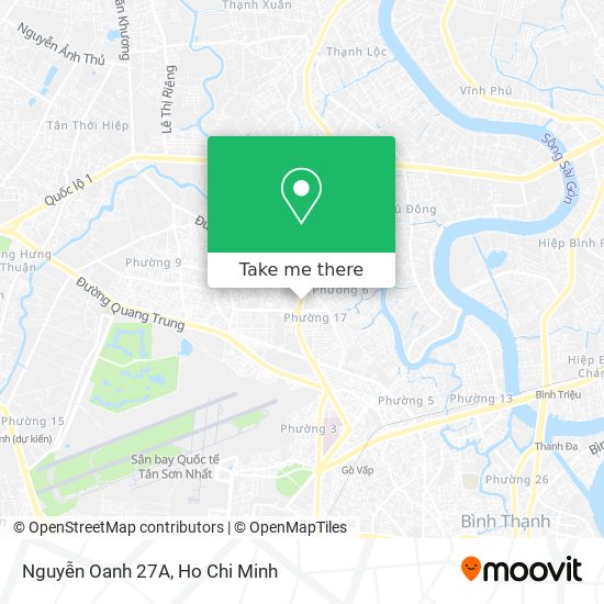 Nguyễn Oanh 27A map
