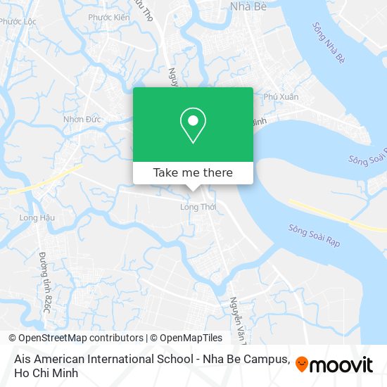 Ais American International School - Nha Be Campus map