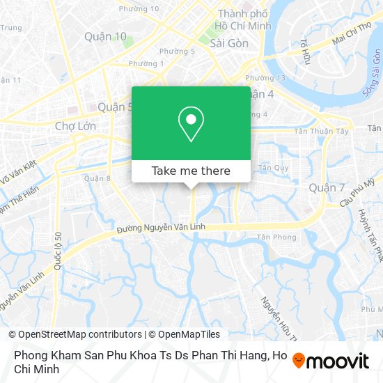 Phong Kham San Phu Khoa Ts Ds Phan Thi Hang map