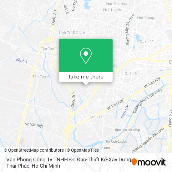 Văn Phòng Công Ty TNHH Đo Đạc-Thiết Kế-Xây Dựng Thái Phúc map