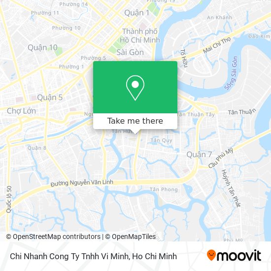 Chi Nhanh Cong Ty Tnhh Vi Minh map