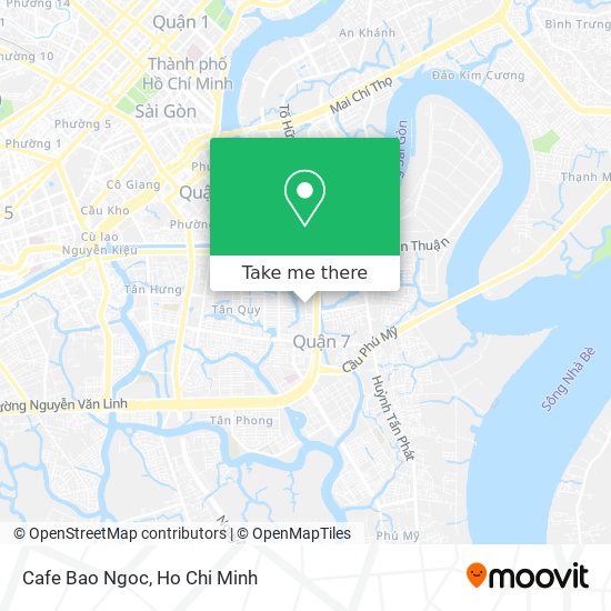 Cafe Bao Ngoc map
