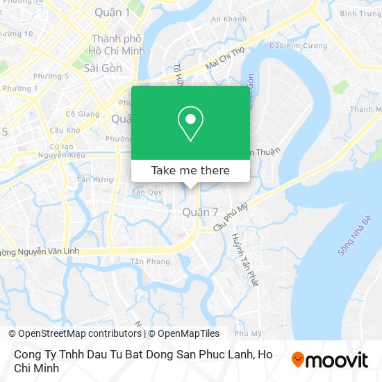 Cong Ty Tnhh Dau Tu Bat Dong San Phuc Lanh map