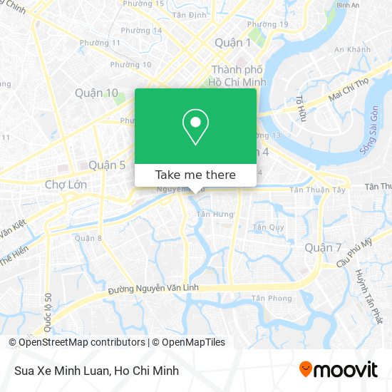 Sua Xe Minh Luan map