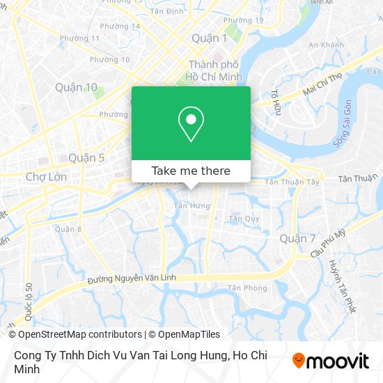 Cong Ty Tnhh Dich Vu Van Tai Long Hung map