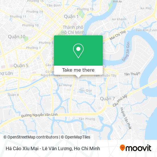 Há Cảo Xíu Mại - Lê Văn Lương map