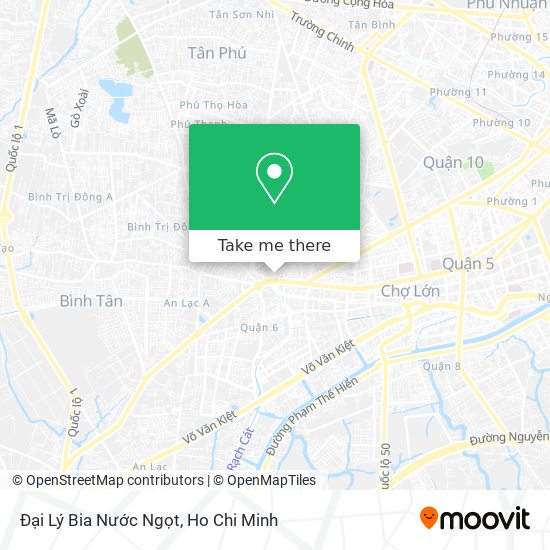 Đại Lý Bia Nước Ngọt map