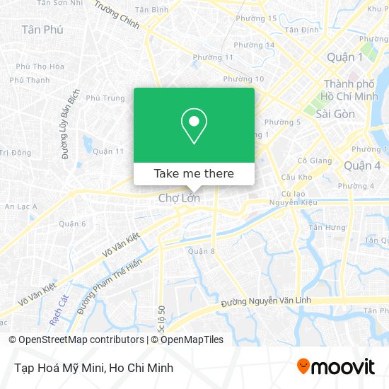 Tạp Hoá Mỹ Mini map