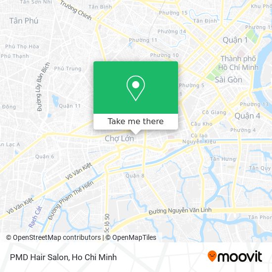 PMD Hair Salon map