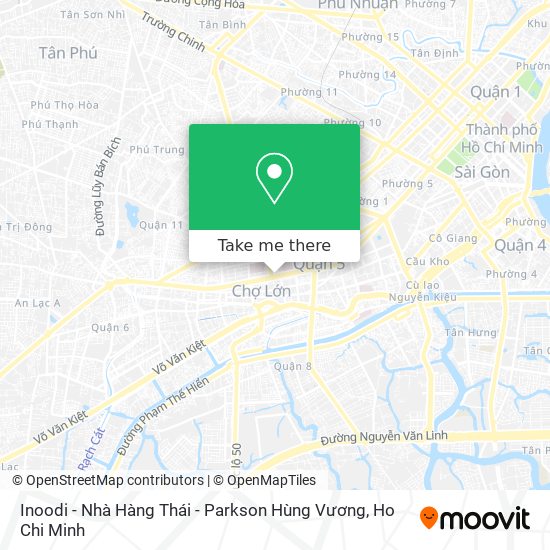 Inoodi - Nhà Hàng Thái - Parkson Hùng Vương map