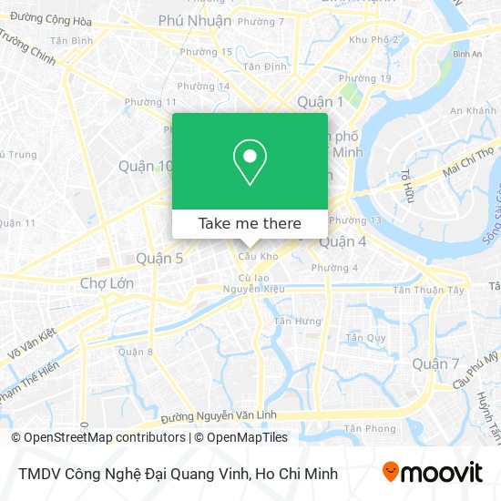 TMDV Công Nghệ Đại Quang Vinh map