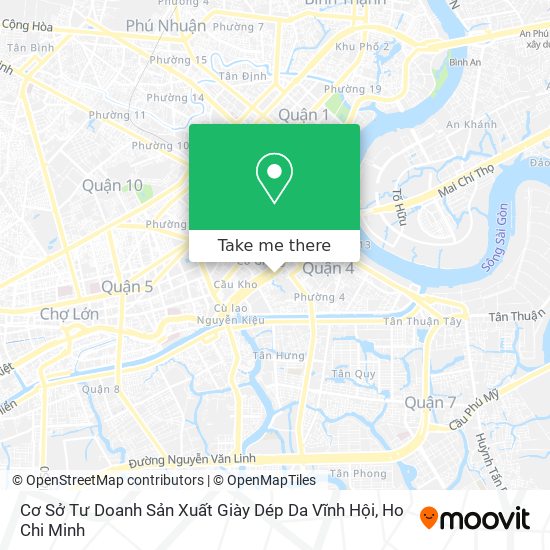 Cơ Sở Tư Doanh Sản Xuất Giày Dép Da Vĩnh Hội map