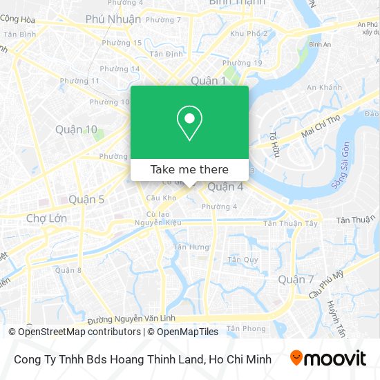 Cong Ty Tnhh Bds Hoang Thinh Land map