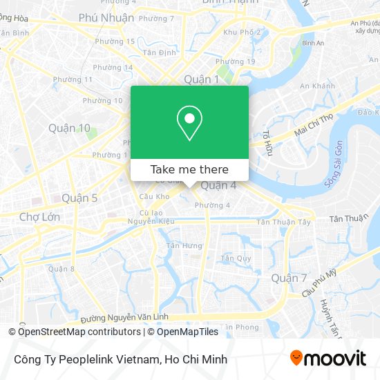 Công Ty Peoplelink Vietnam map