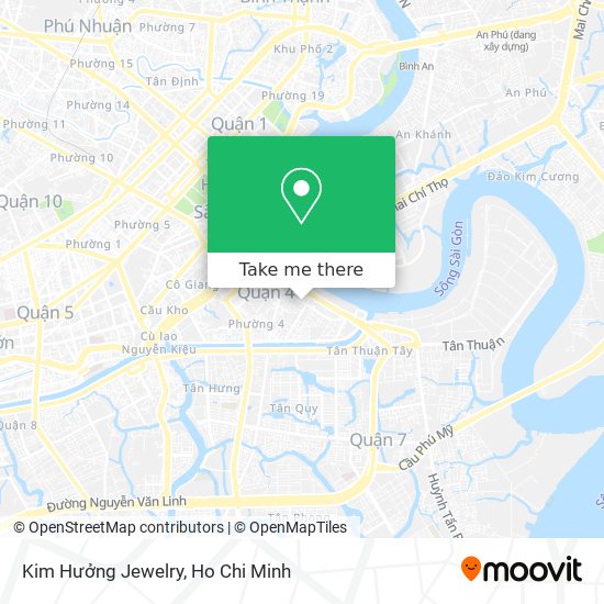 Kim Hưởng Jewelry map