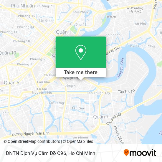 DNTN Dịch Vụ Cầm Đồ C96 map